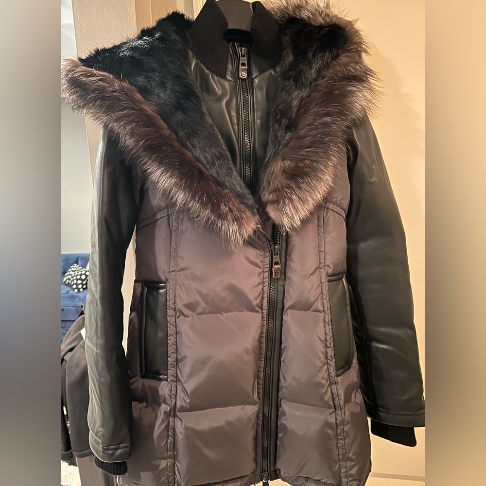 Nicole Benisti down Puffer Cortina Coat